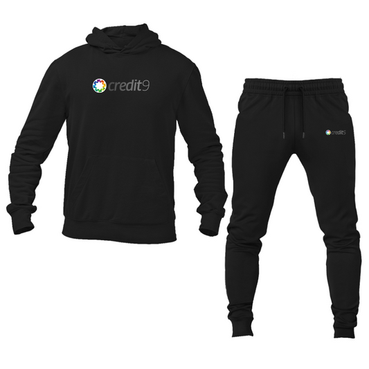 Men's Сredit9 Logo Hoodie Joggers Set