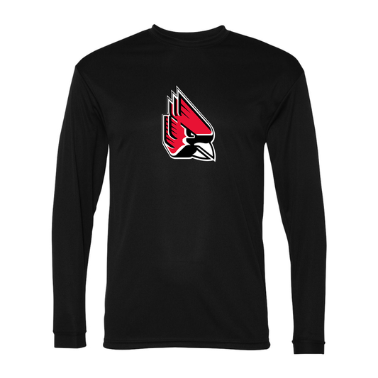 Men's Ball State Cardinals Performance Long Sleeve T-Shirt