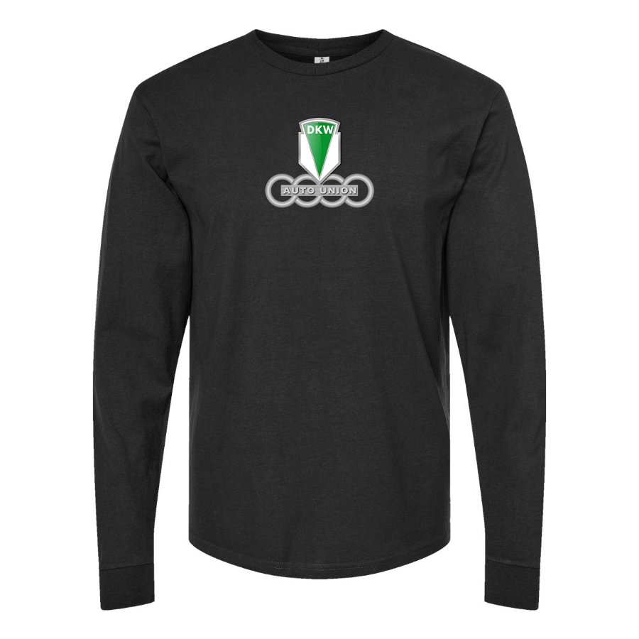 Men's DKW Logo Cotton Long Sleeve T-Shirt