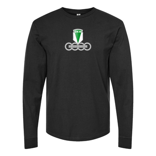 Men's DKW Logo Cotton Long Sleeve T-Shirt