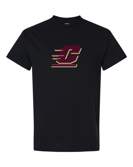 Men's  Central Michigan Chippewas   Gildan Heavy Cotton T-Shirt