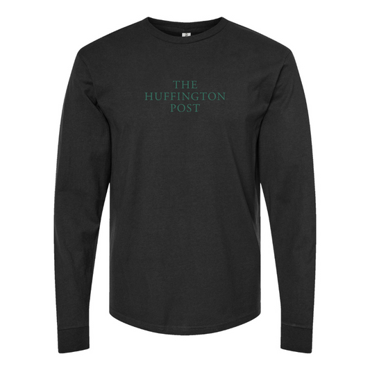 Men's The Huffington Post Logo Cotton Long Sleeve T-Shirt