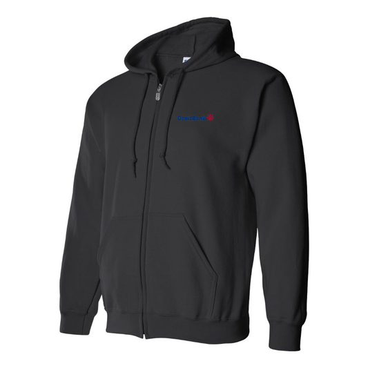 Men's DenizBank Logo Zipper Hoodie