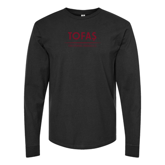 Men's Tofas Logo Cotton Long Sleeve T-Shirt