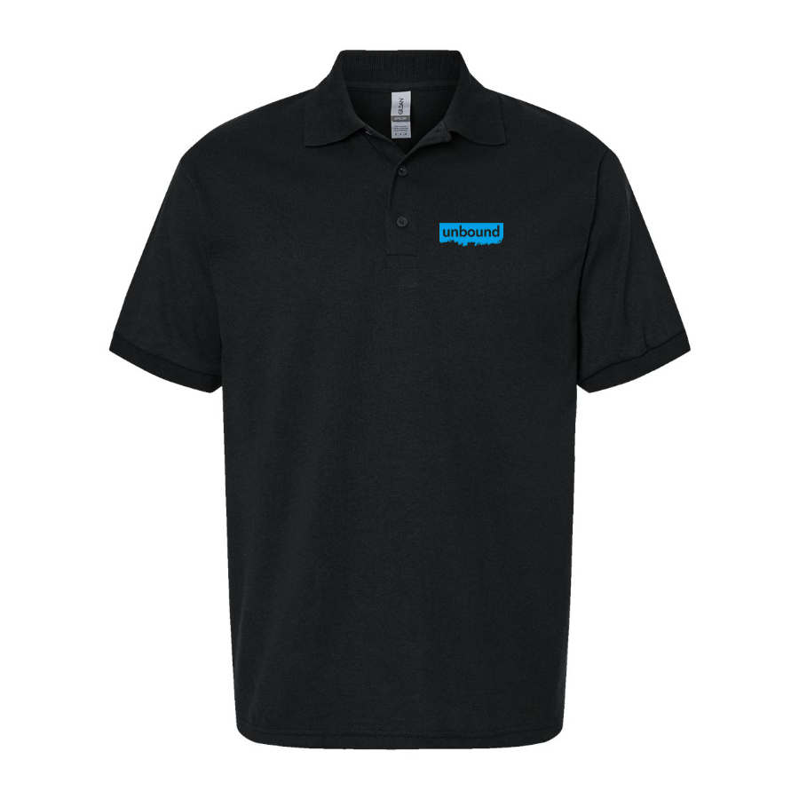 Men's Unbound Live Logo  Dry Blend Polo