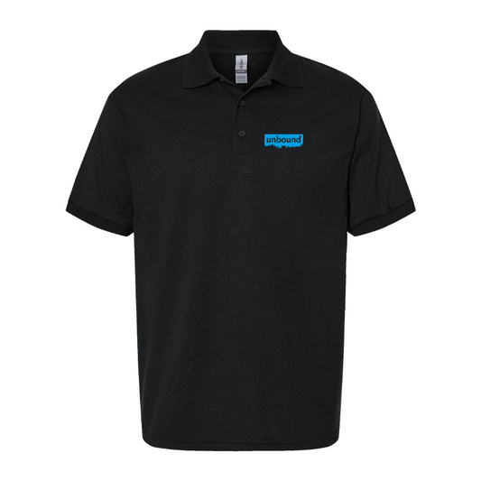 Men's Unbound Live Logo  Dry Blend Polo