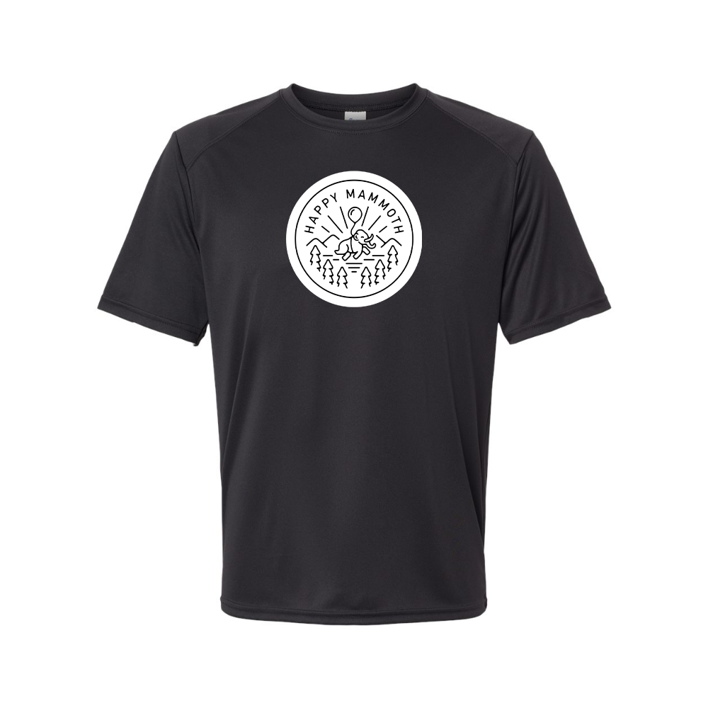 Men's Happy Mammoth Logo Performance T-Shirt