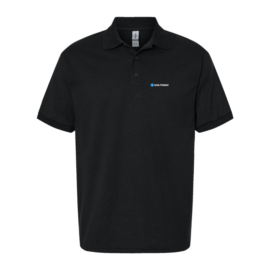 Men's USA Today Logo Dry Blend Polo