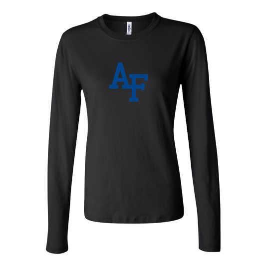 BELLA CANVAS Women’s Air Force Falcons Jersey Long Sleeve Tee