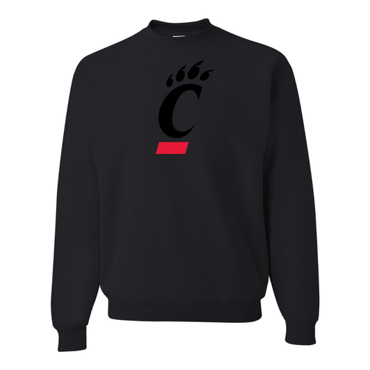 Men's Cincinnati Bearcats JERZEES NuBlend Crewneck Sweatshirt
