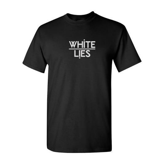 Men's White Lies  Logo Cotton T-Shirt