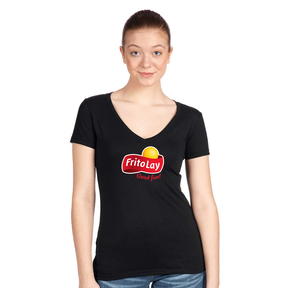 Women's  Frito Lay Next Level V-Neck T-Shirt