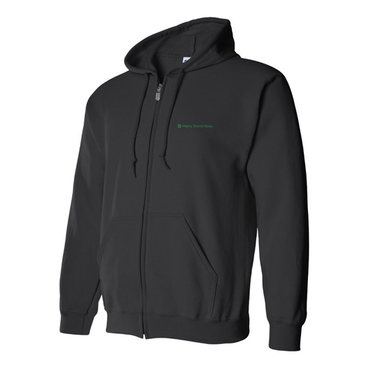 Men's Metro International Logo Zipper Hoodie