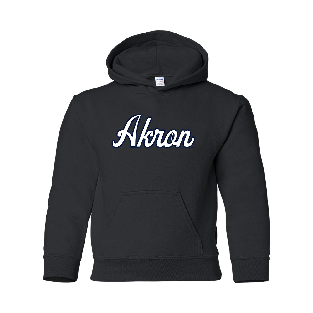 Youth Akron Zips Gildan Heavy Blend  Hooded Sweatshirt