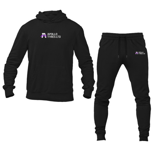 Men's Apollo Tyres Logo Hoodie Joggers Set