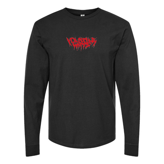 Men's Volatile Ways Logo Cotton Long Sleeve T-Shirt