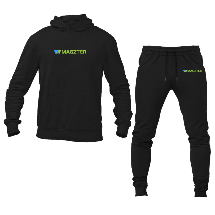 Men's MAGZTER Logo Hoodie Joggers Set