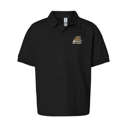 Youth Bryant Bulldogs Gildan Dry Blend Jersey Polo