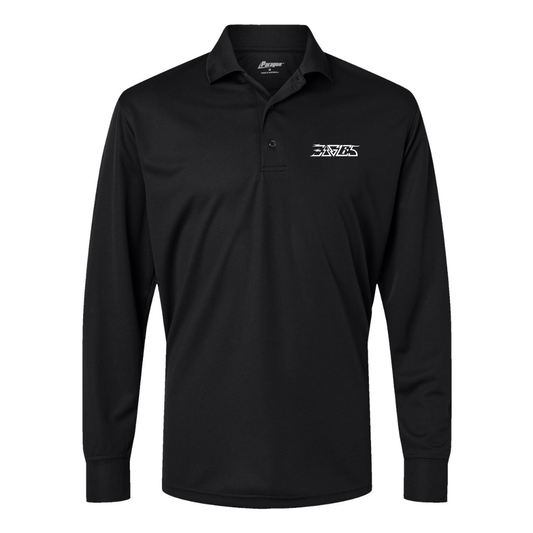 Men's Eagles Paragon Prescott Long Sleeve Polo