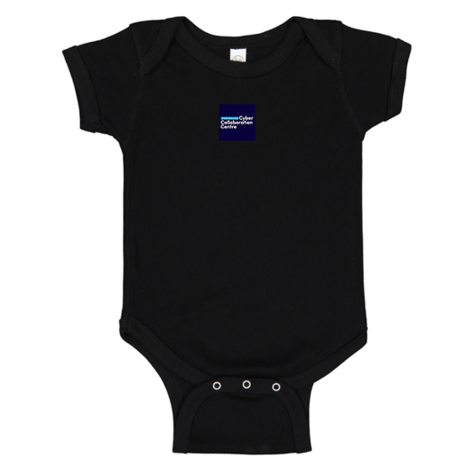 Australian Cyber Collaboration Centre Logo Baby Onesie Romper