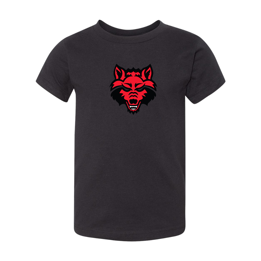 Arkansas State Red Wolves BELLA  CANVAS Toddler Jersey Tee