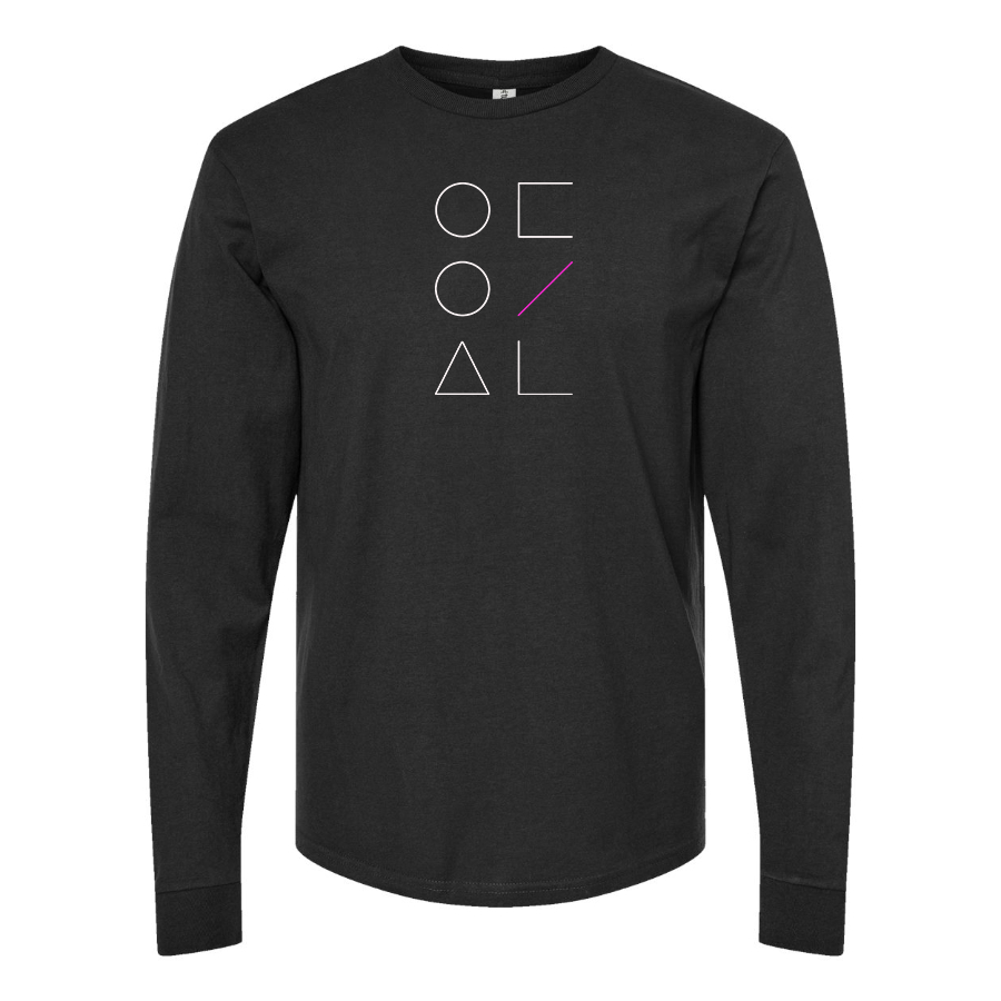 Men's  LOONA Logo Cotton Long Sleeve T-Shirt