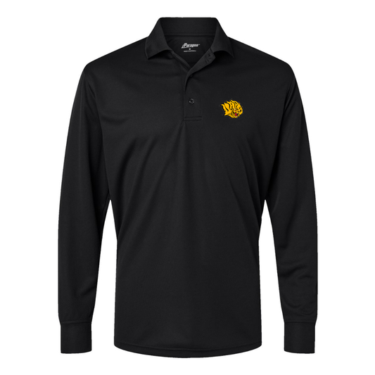 Men's  Arkansas PB Golden Lions Paragon Prescott Long Sleeve Polo