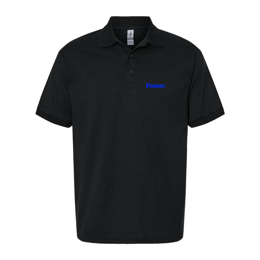Men's Dame Products Logo Dry Blend Polo