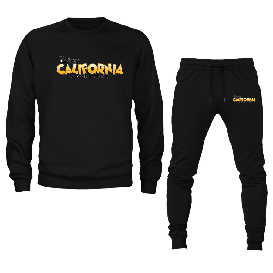Men's Disney California Adventure Crewneck Sweatshirt Joggers Suit