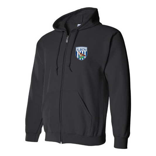 Men's West Bromwich Albion Soccer Zipper Hoodie