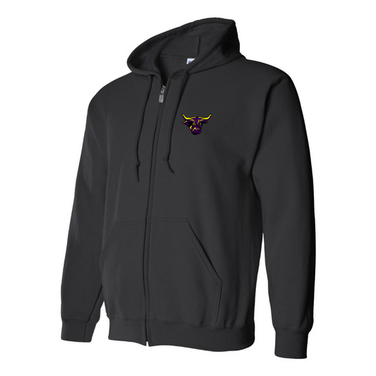 Men's Minnesota State Mavericks Logo Zipper Hoodie