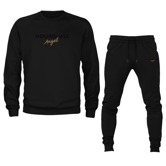 Men's Hourglass Angel  Crewneck Sweatshirt Joggers Suit