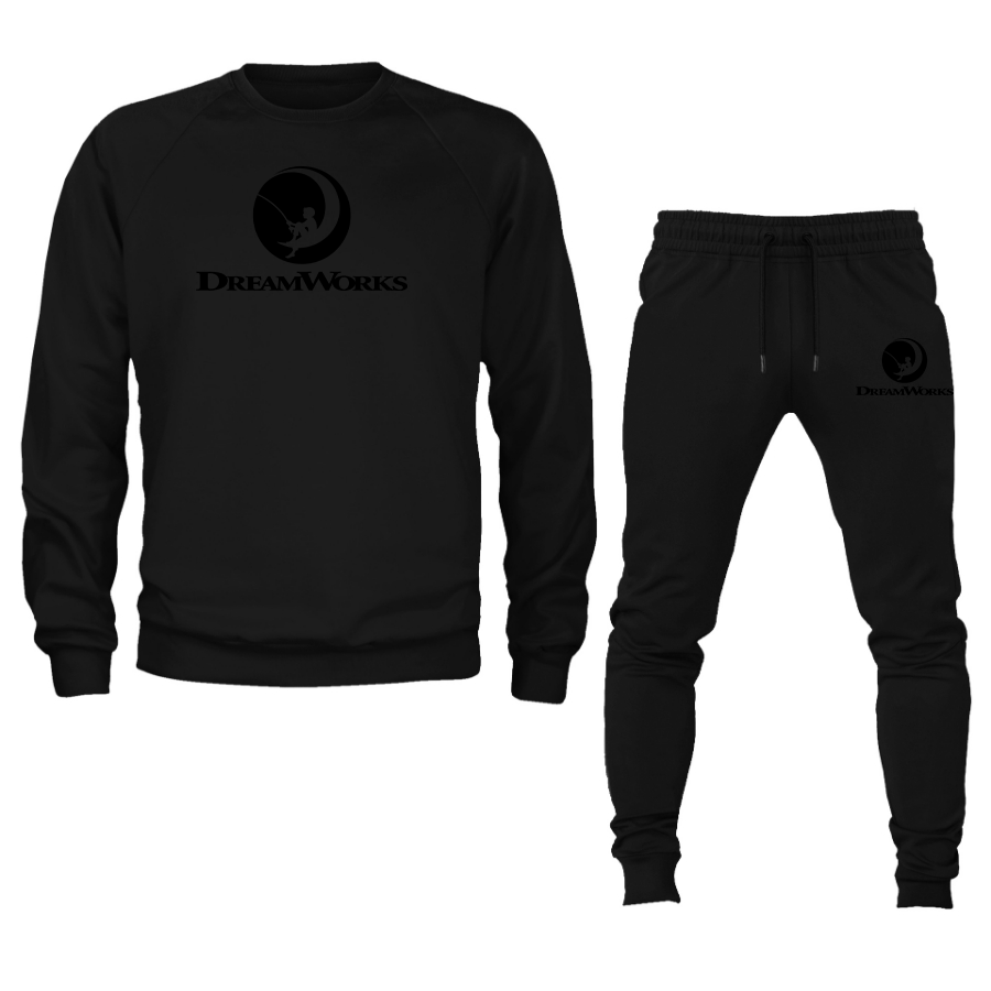 Men's Dreamworks  Crewneck Sweatshirt Joggers Suit