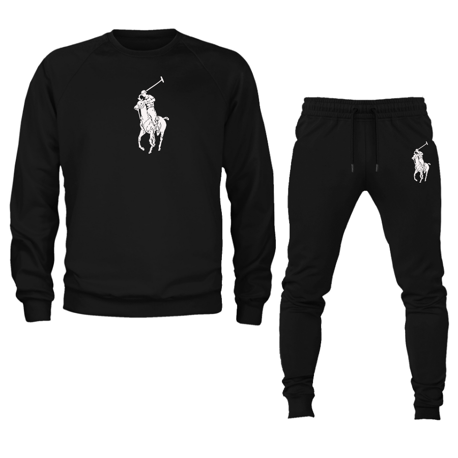 Men's  Polo Ralph Lauren Crewneck Sweatshirt Joggers Suit