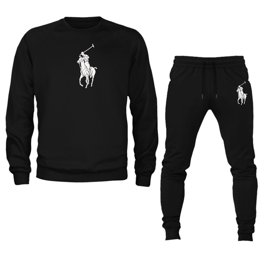 Men's  Polo Ralph Lauren Crewneck Sweatshirt Joggers Suit