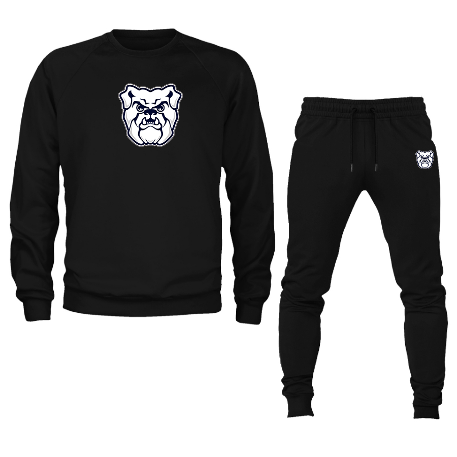 Men's Butler Bulldogs  Crewneck Sweatshirt Joggers Suit