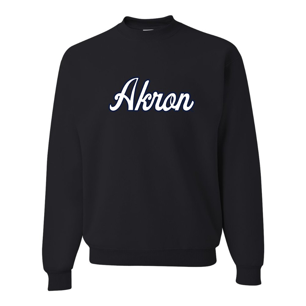 Men's Akron Zips   JERZEES NuBlend Crewneck Sweatshirt