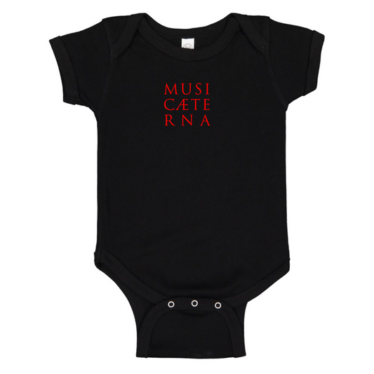 Music Aeterna  Logo Baby Onesie Romper