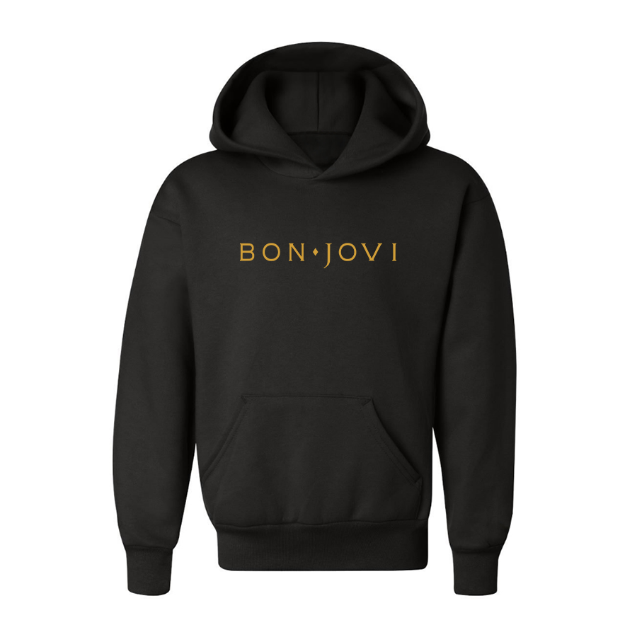 Youth Bon Jovi Logo Pullover Hoodie