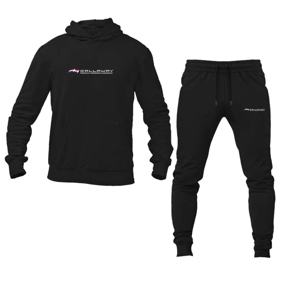 Men's Callaway Logo Hoodie Joggers Set =