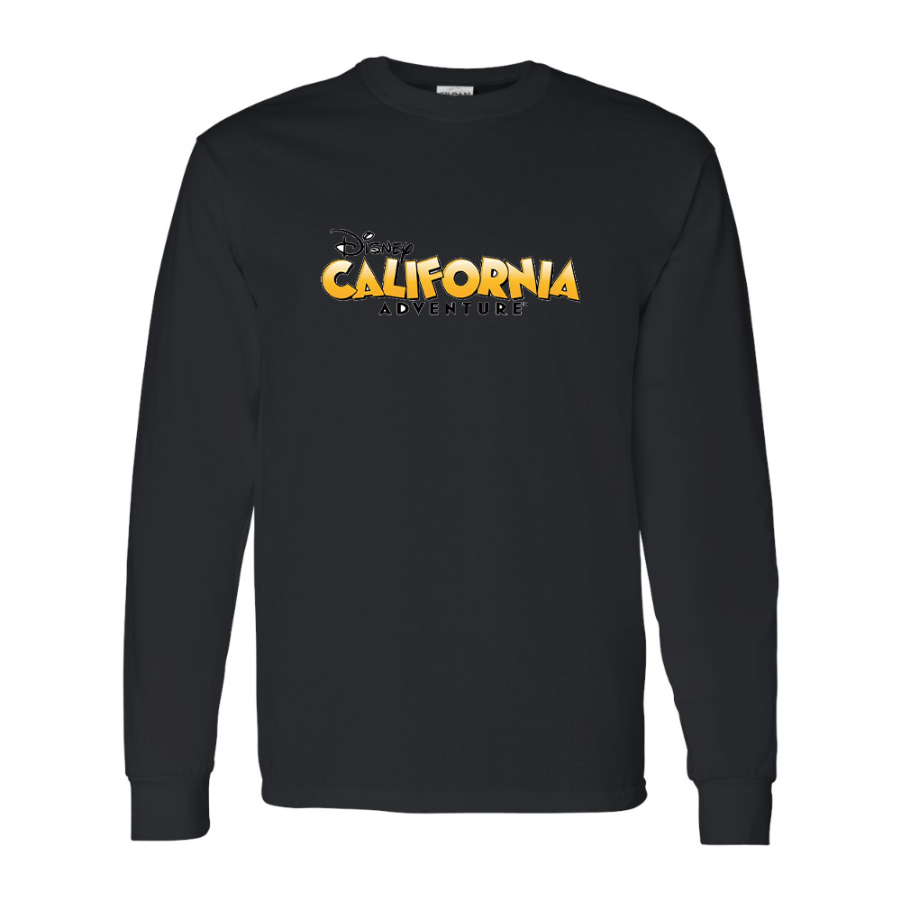 Men's Disney California Adventure Gildan Heavy Cotton Long Sleeve T-Shirt