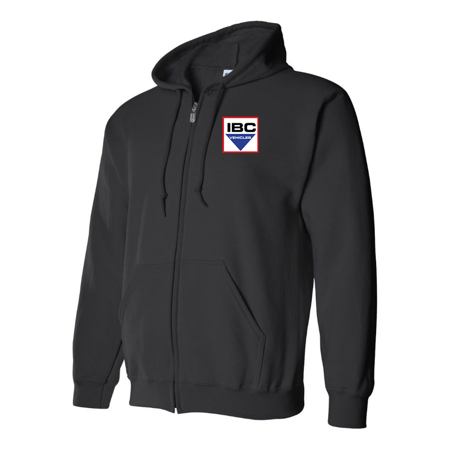 Men's IBC Vehicles Logo Zipper Hoodie