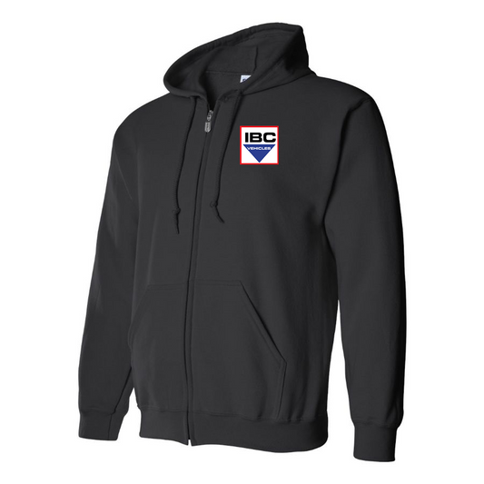 Men's IBC Vehicles Logo Zipper Hoodie