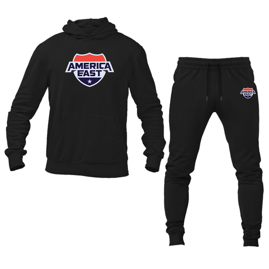 Men's America East Conference Hoodie Joggers Set