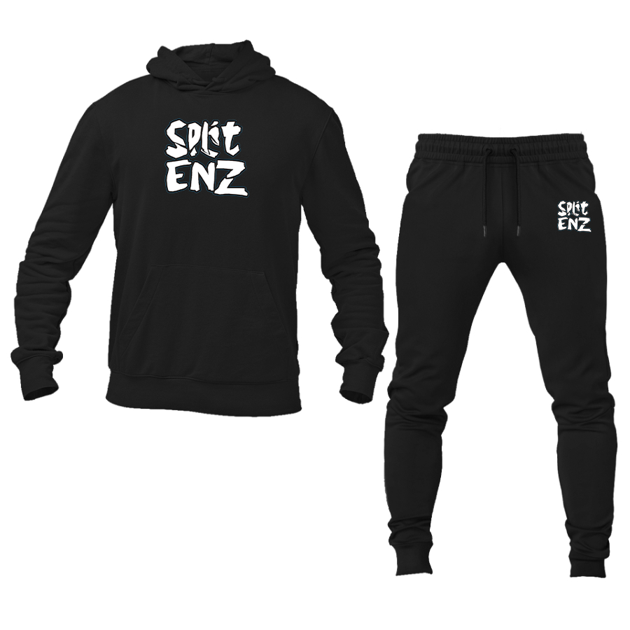 Men's Split Enz Logo Hoodie Joggers Set