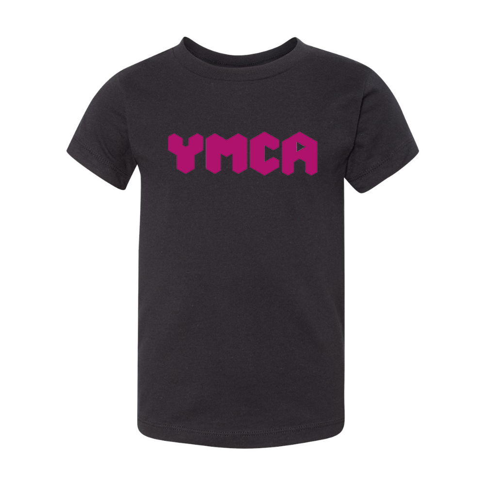 YMCA Mauve BELLA  CANVAS Toddler Jersey Tee