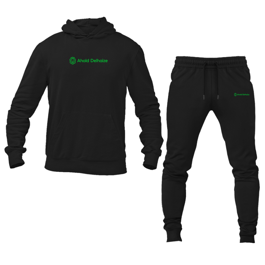 Men's Ahold Delhaize Vertical Logo  Hoodie Joggers Set