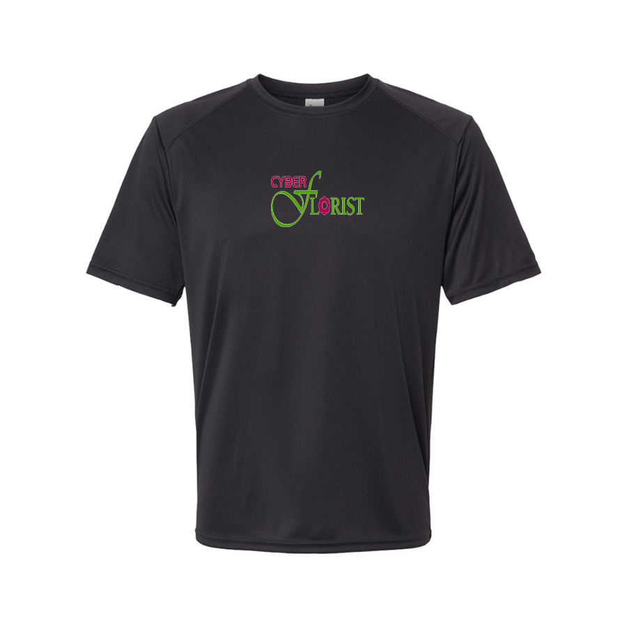 Men's Cyber Florist  Logo Performance T-Shirt
