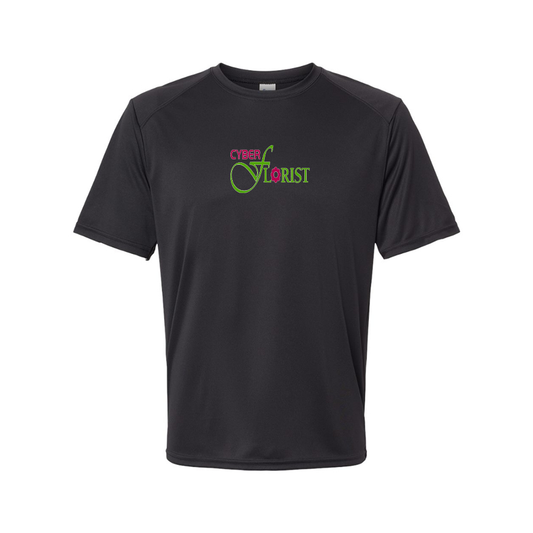 Men's Cyber Florist  Logo Performance T-Shirt