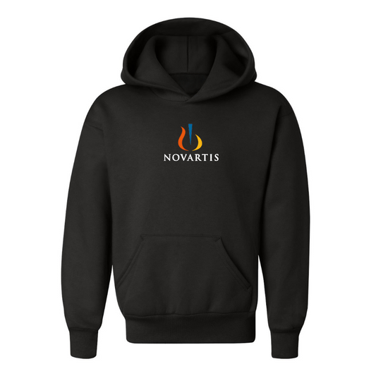 Youth Novartis Logo  Pullover Hoodie